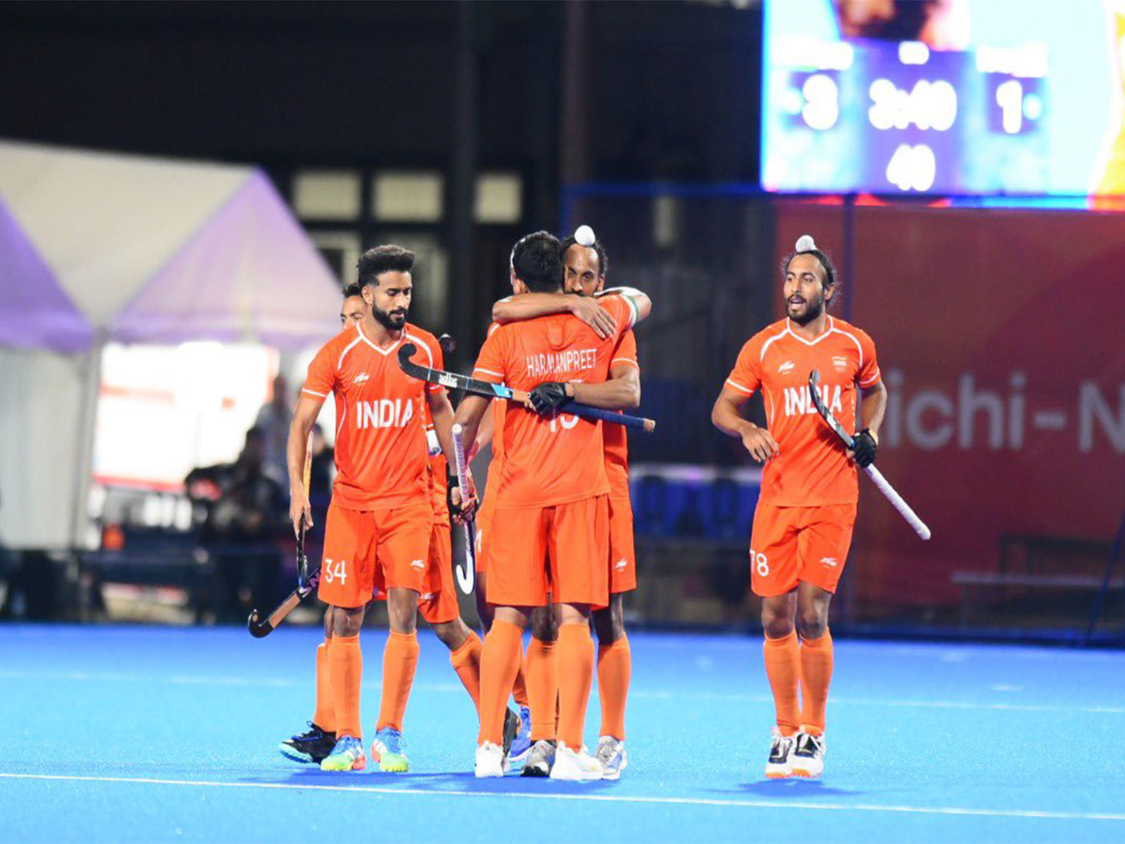 India men's hockey team celebrating after winning Asian Games gold medal. (Photo: X/ @TheHockeyIndia)