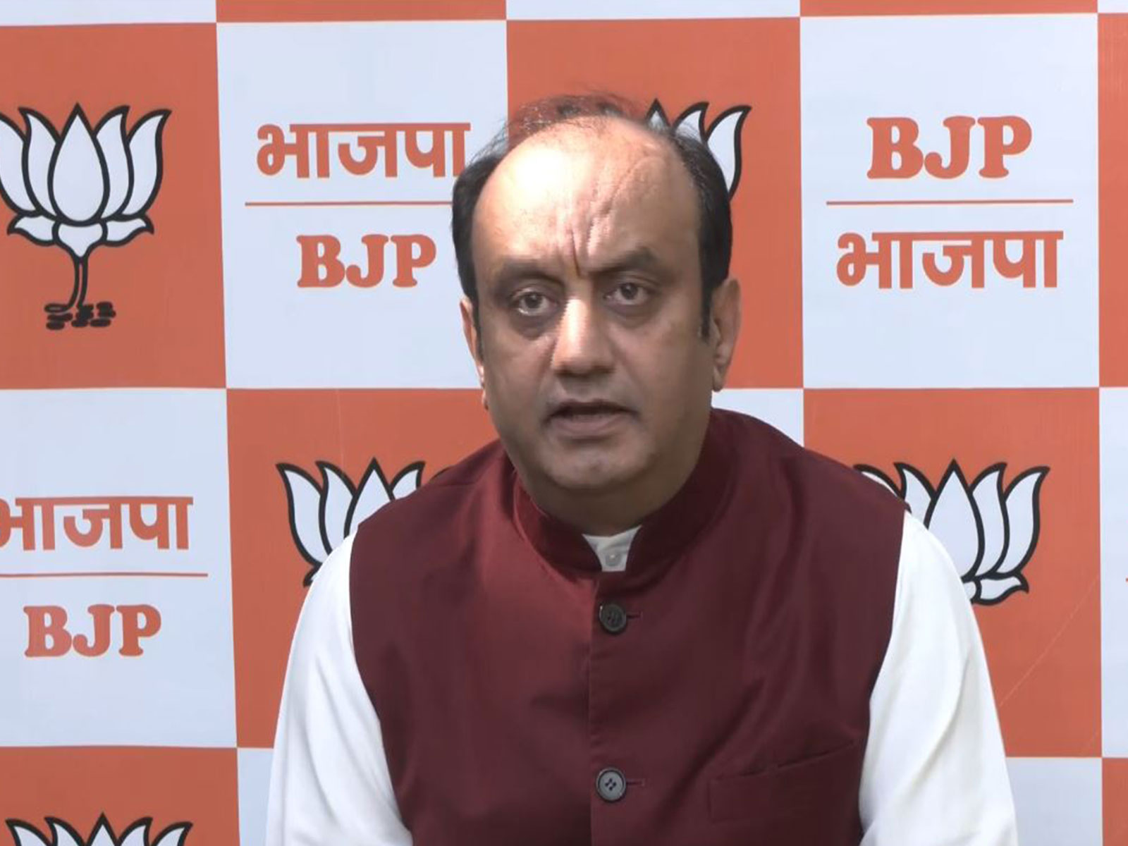 BJP MP Shudhanshu Trivedi (Photo/ANI)
