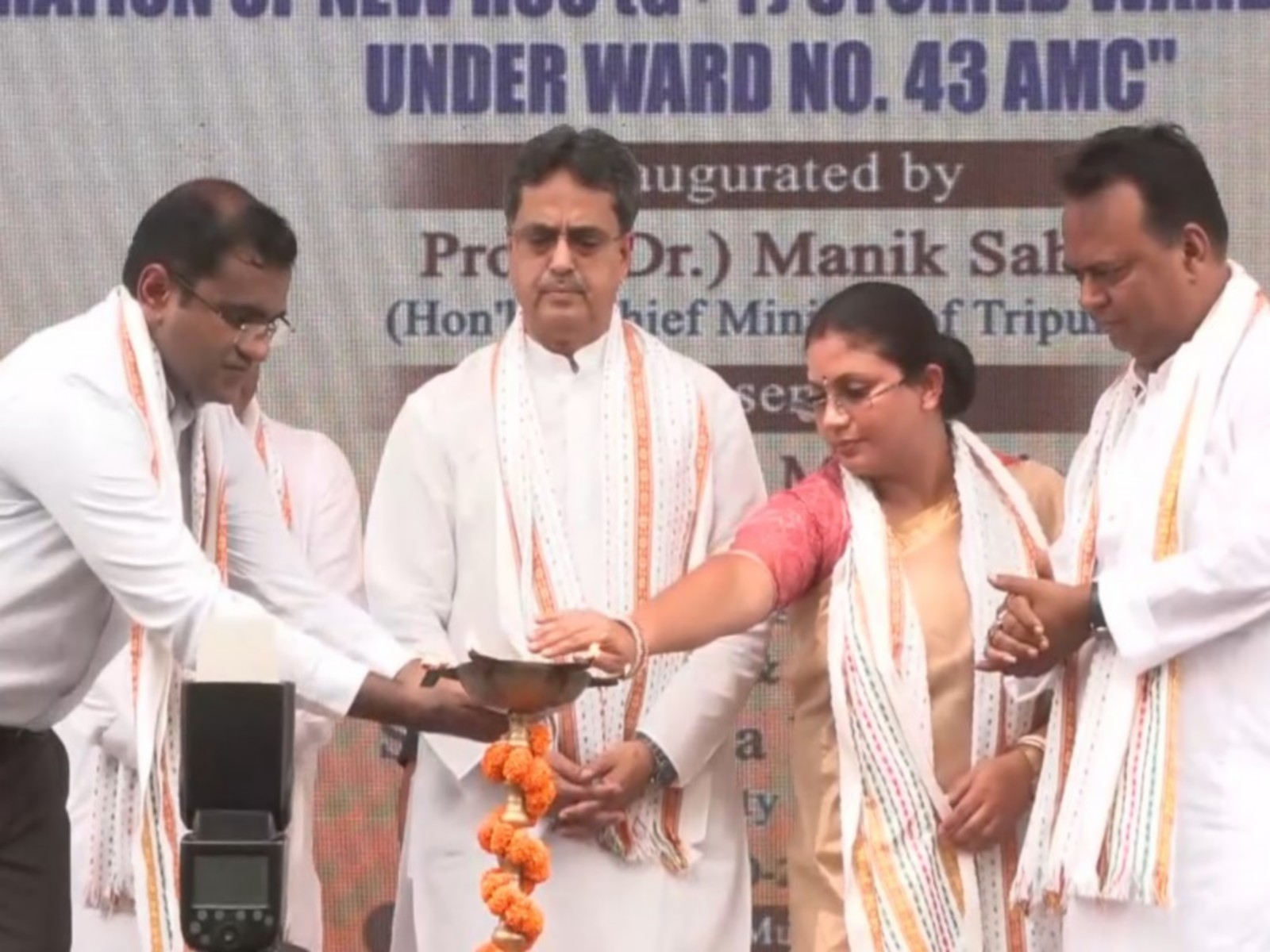 Tripura Chief Minister Manik Saha (Photo/ANI)
