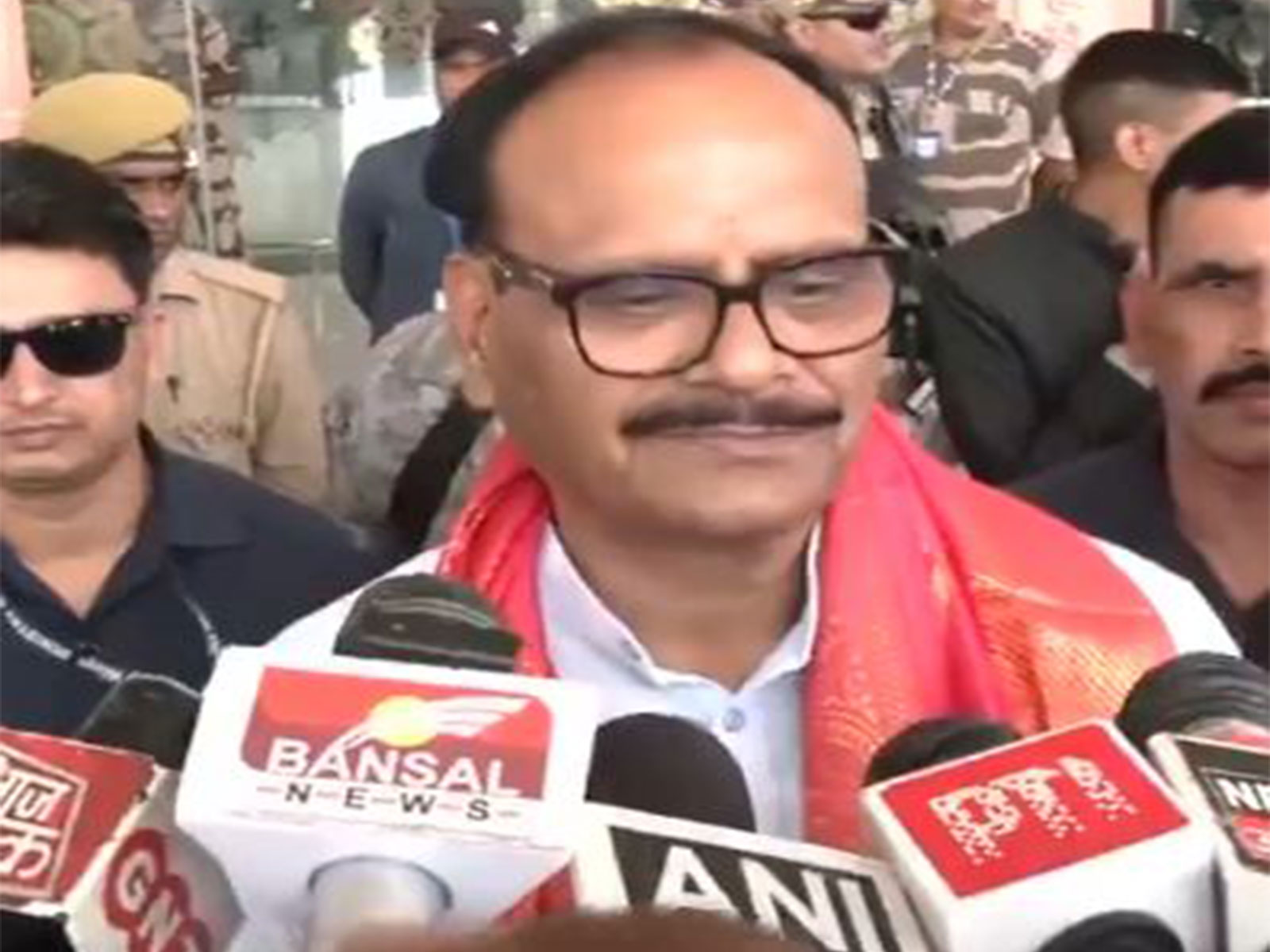 Uttar Pradesh Deputy Chief Minister Brajesh Pathak (Photo/ANI)