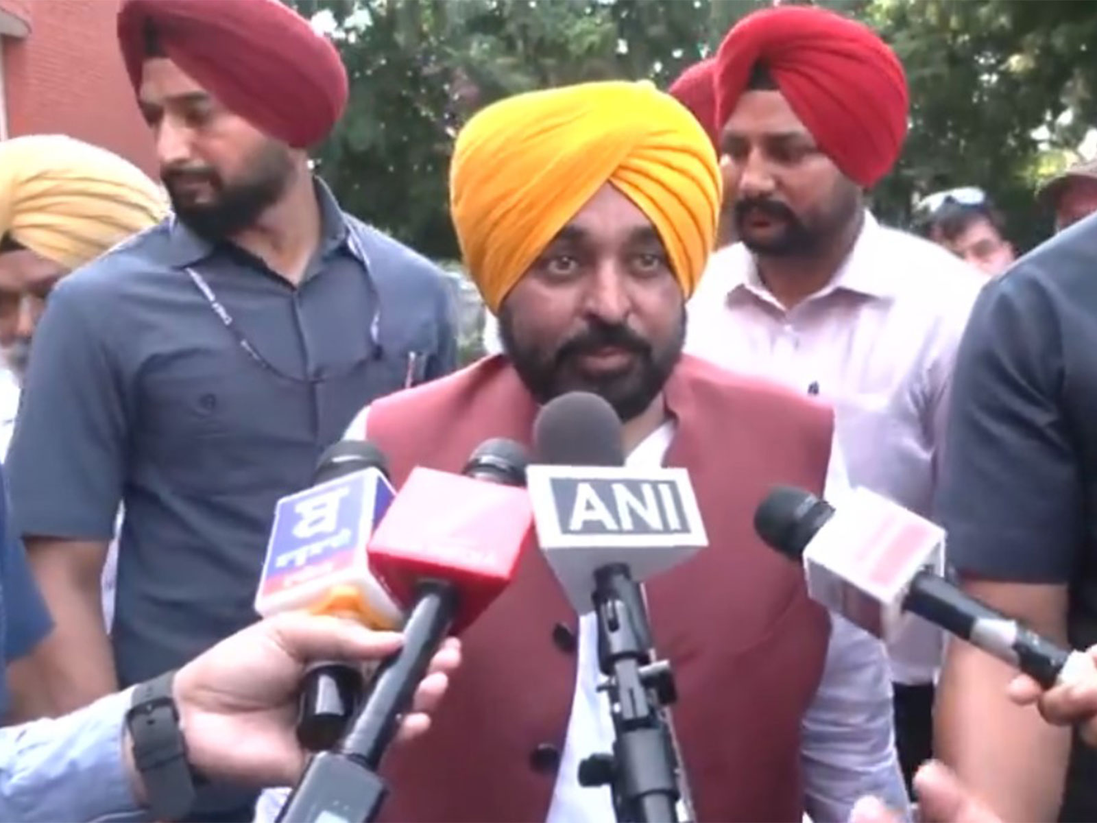  Punjab Chief Minister Bhagwant Mann (Photo/ANI)