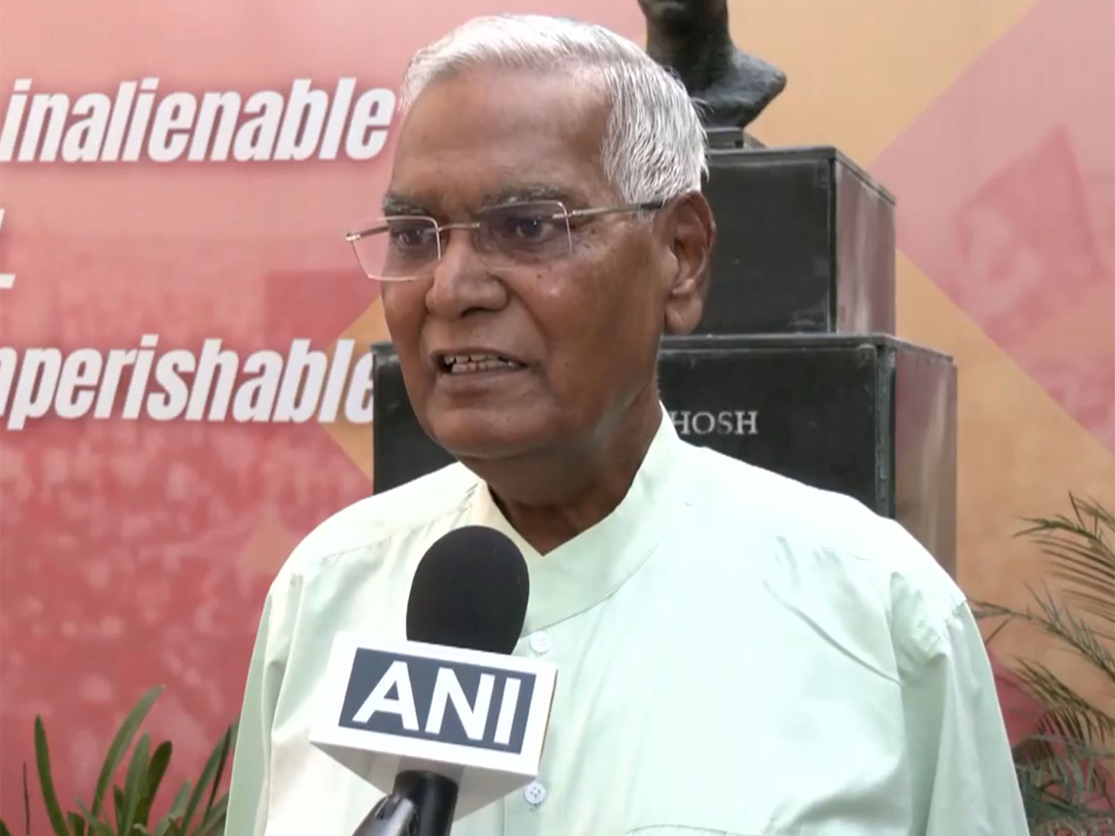 CPI General Secretary D Raja (Photo/ANI)