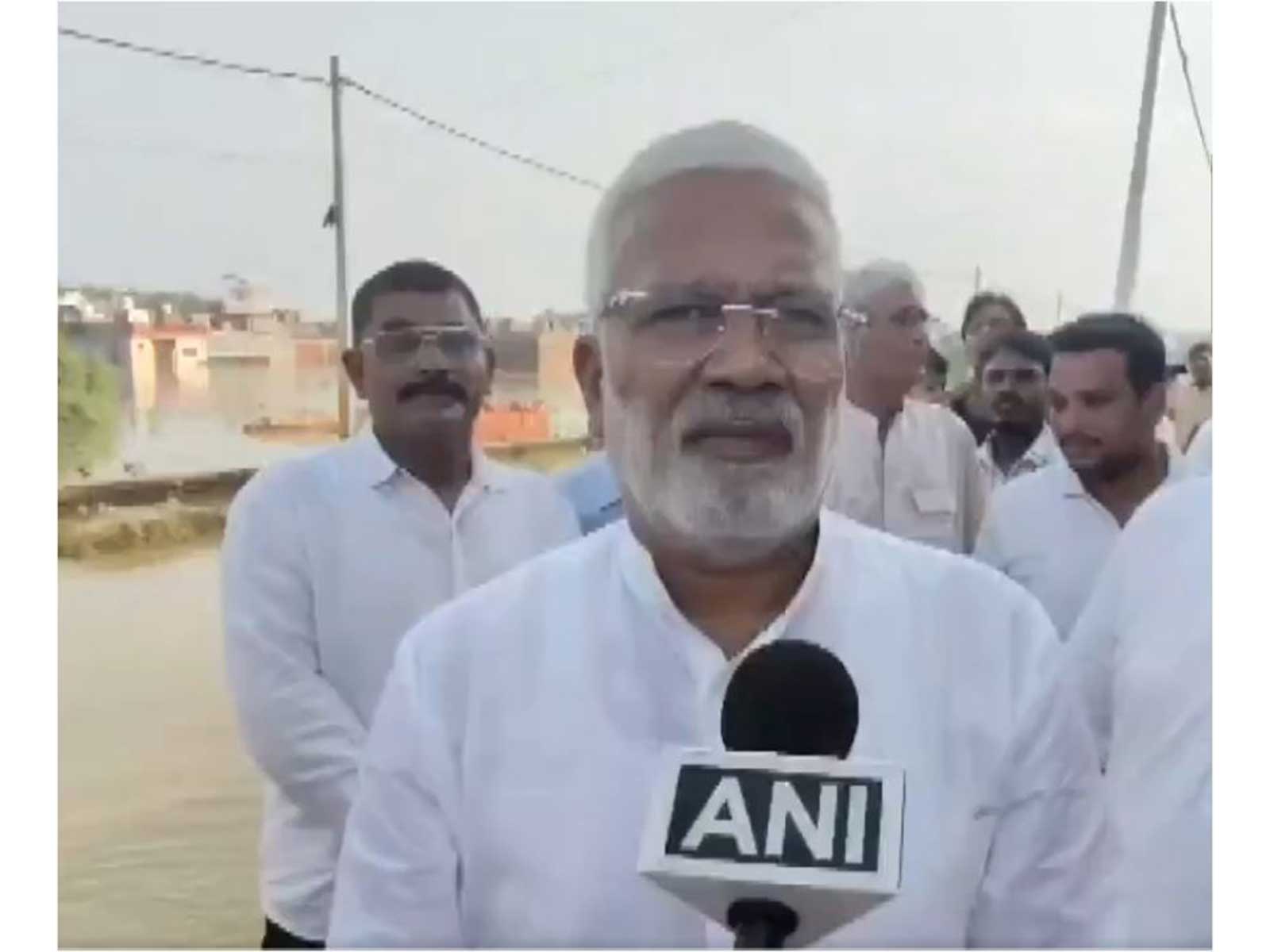 Uttar Pradesh Jal Shakti Minister Swatantra Dev Singh (Photo/ANI)