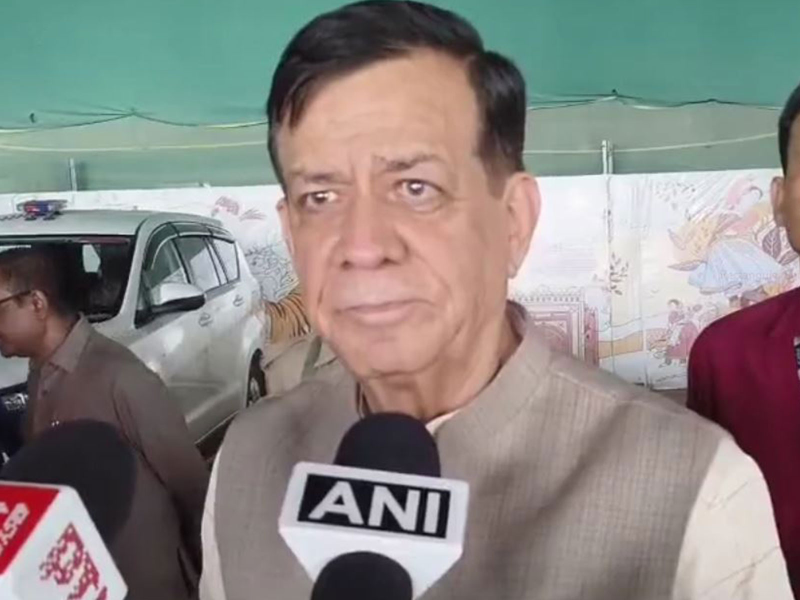 Uttar Pradesh Assembly Speaker Satish Mahana (Photo/ANI)