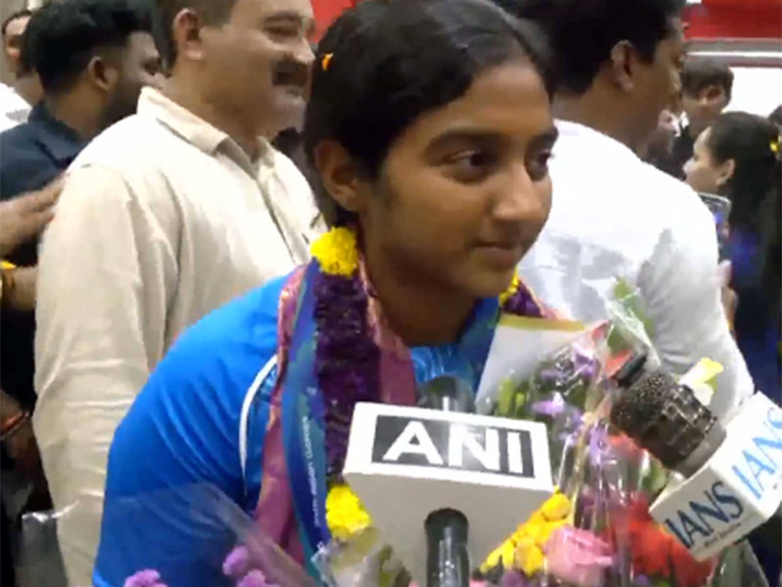 Indian Archer Prithika Pradeep (Photo: ANI)