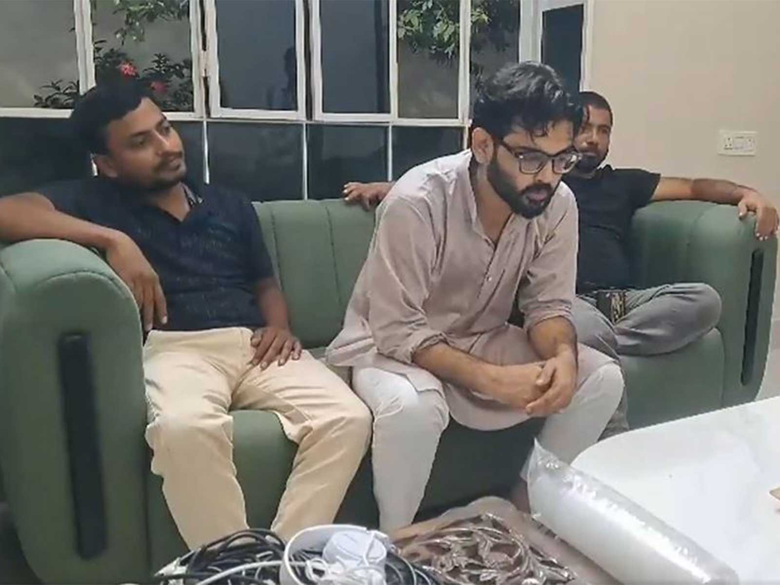 Sharjeel Imam's brother (Photo/ ANI)