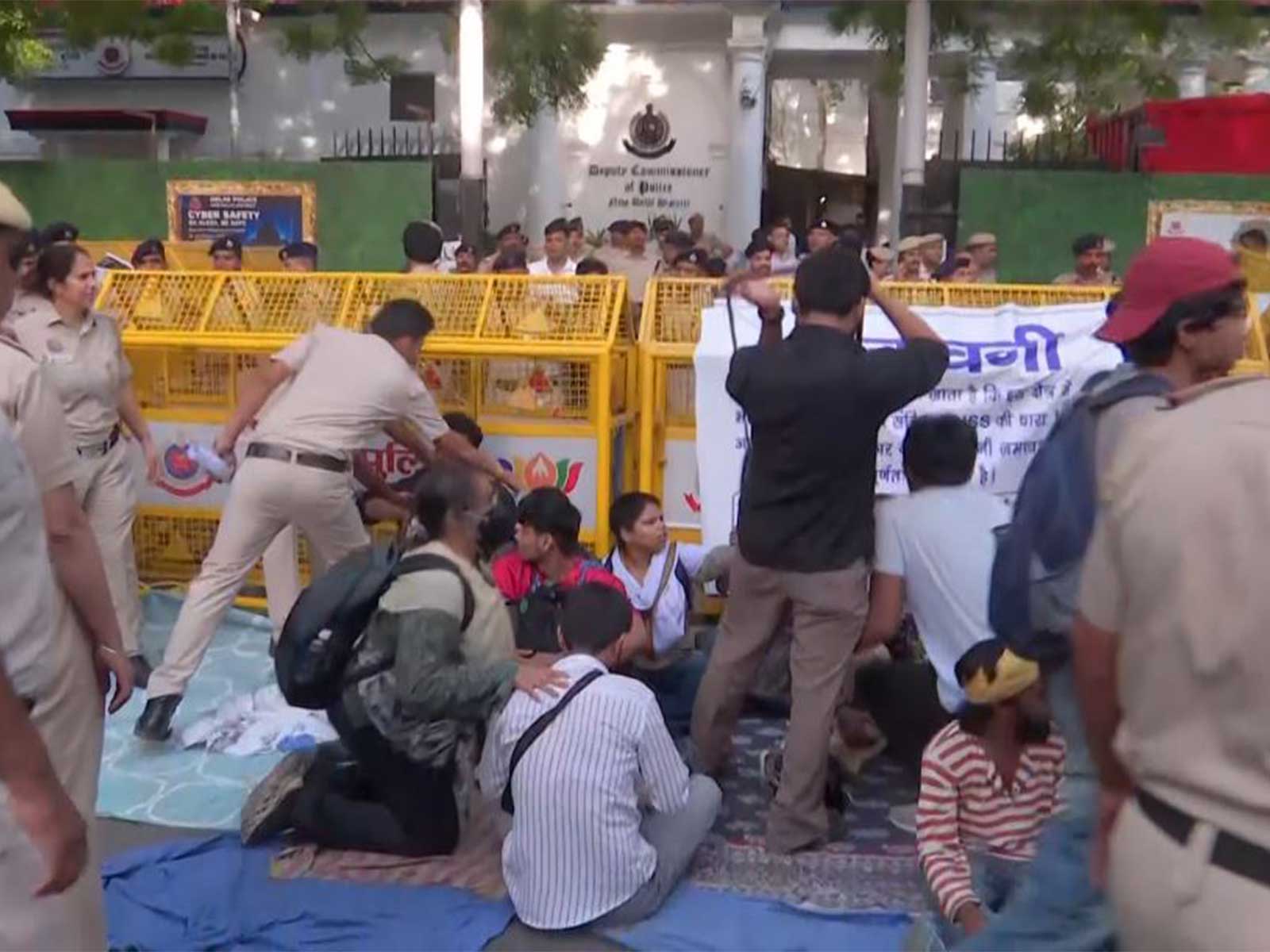 Visuals of Protest (Photo/ANI)