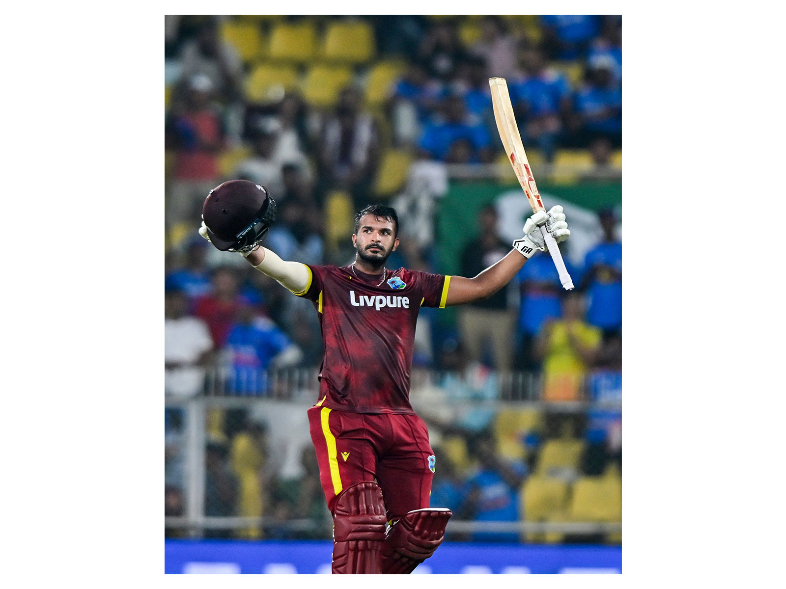West Indies' Amir Jangoo (Photo: ANI)