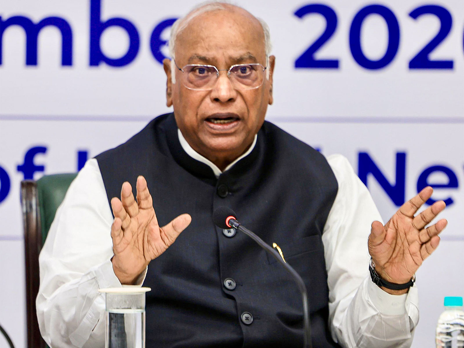 Congress president Mallikarjun Kharge (Photo/ ANI)