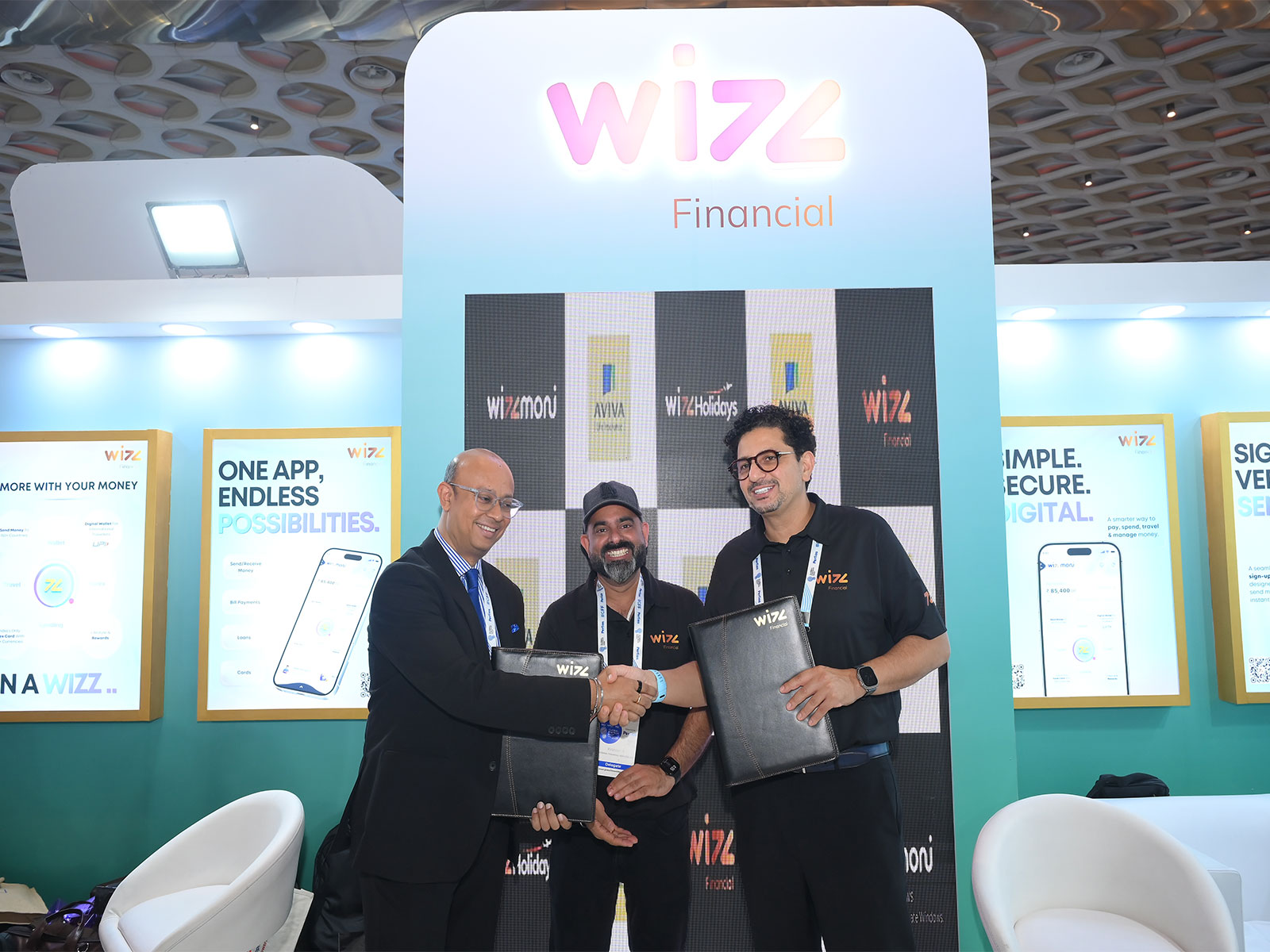 Asit Rath, CEO & MD, Aviva Life Insurance, Krishnan R, Director & CEO, Wizzmoni Financial Services Ltd, Amir Nagammy, Founder & CEO, Wizz Financial