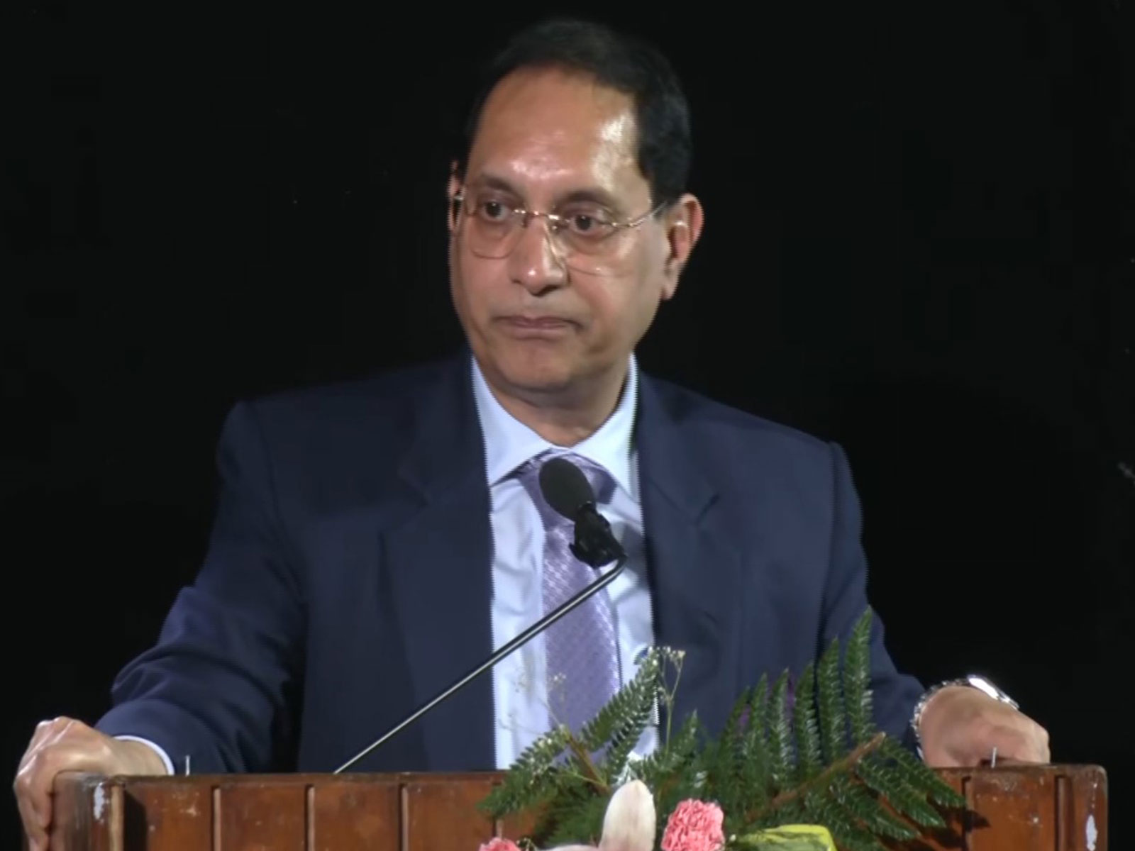 Tuhin Kanta Pandey, Chairman, SEBI (Photo-ANI)