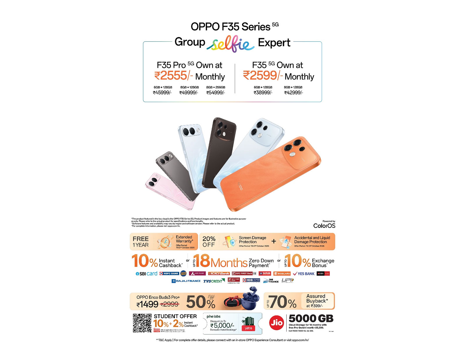 OPPO India Launches F35 Series, Bringing India’s Group Selfie Expert to a New Generation