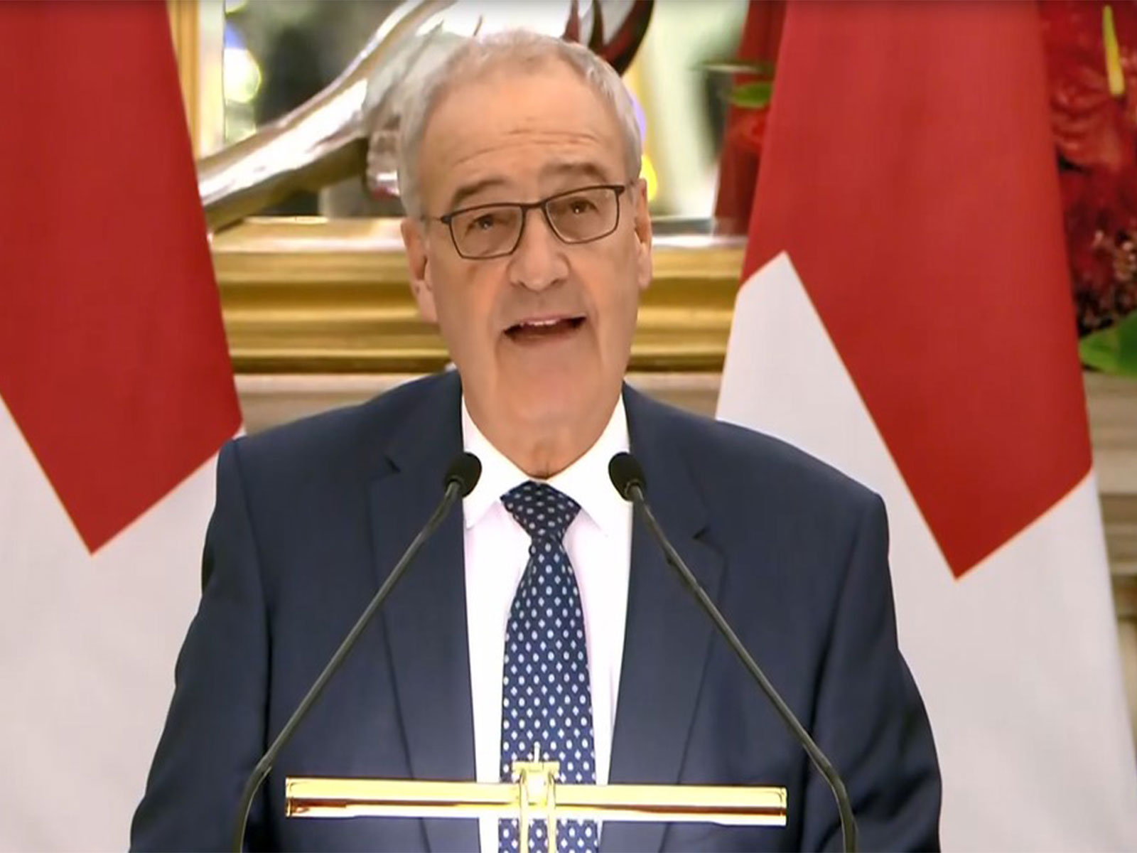 Swiss President Guy Parmelin (Photo/ANI)