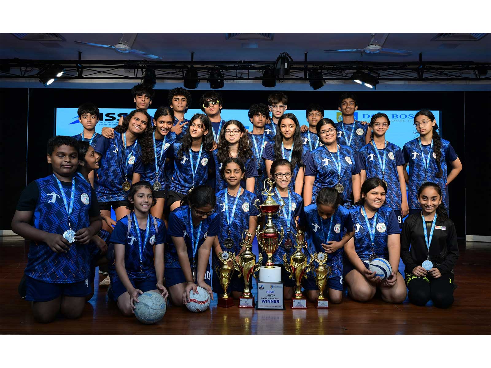 ISSO Handball Championship hosted at Don Bosco International School, Mumbai. (Photo/ISSO) 