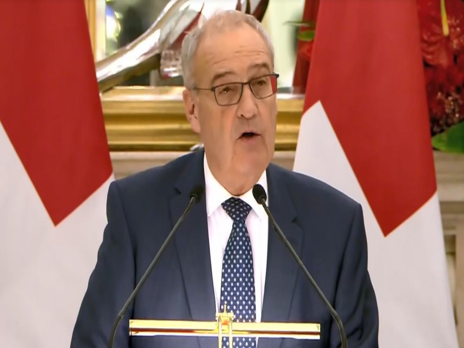 Swiss President Guy Parmelin (Photo/ANI)