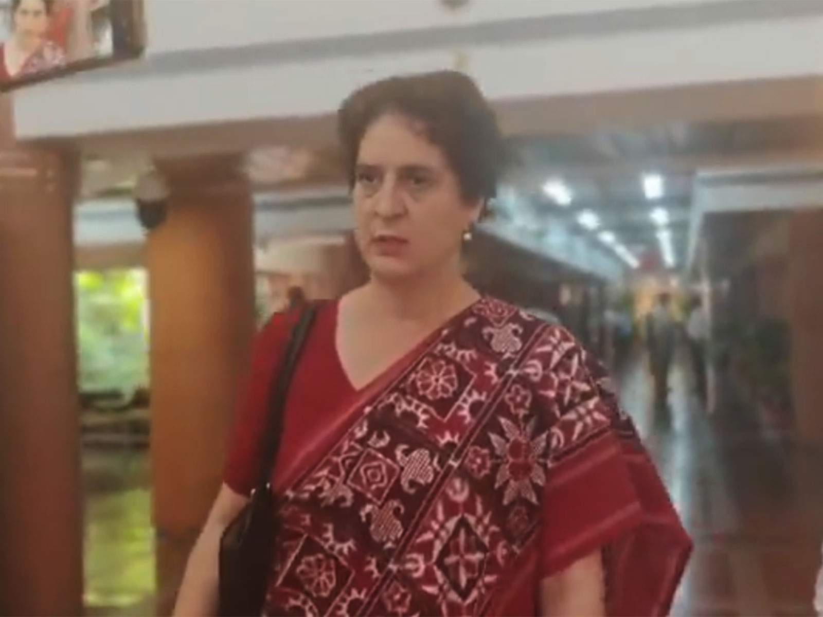  Congress Wayanad MP Priyanka Gandhi Vadra (Photo/ANI)