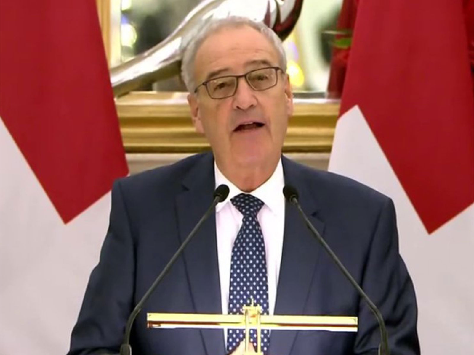 Swiss President Guy Parmelin (Photo/ANI)