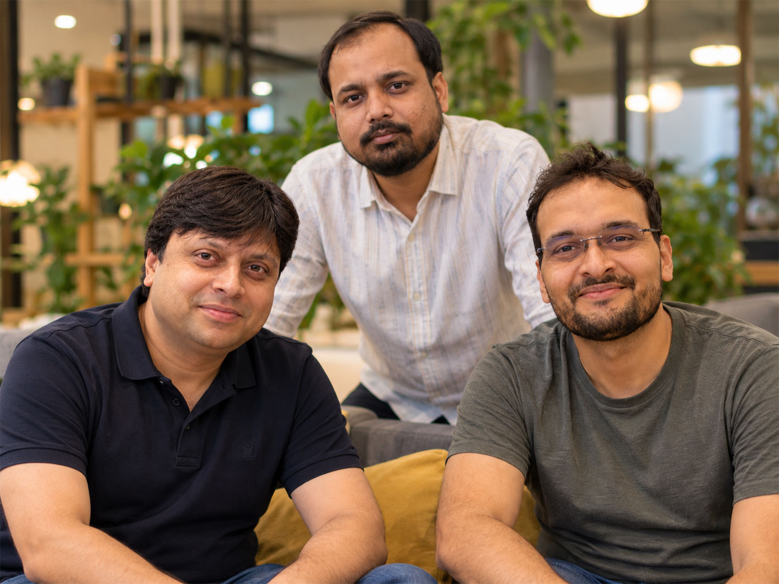 Ripplix Co-founders: Reshav Singh, Nikhil Singh & Girish Kumar