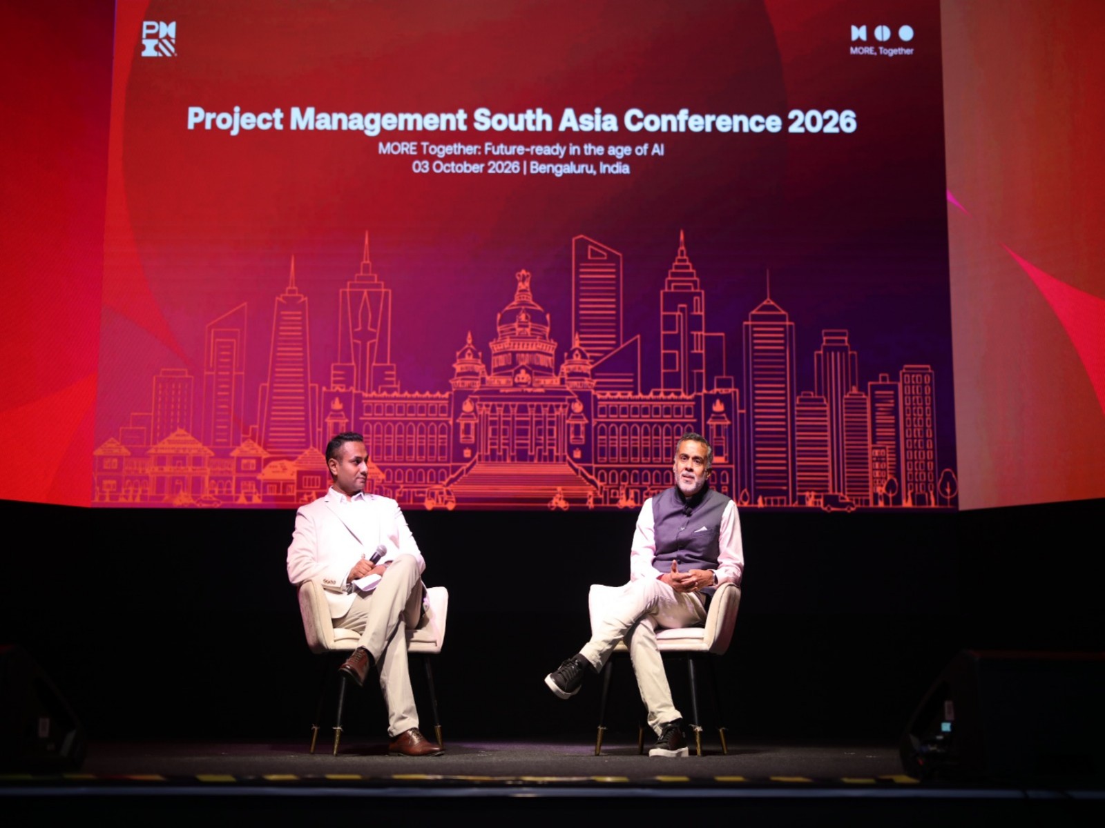 Amit Goyal, Managing Director, Project Management Institute - South Asia, in conversation with Chetan Bhagat, Bestselling Author, Columnist and Motivational Speaker