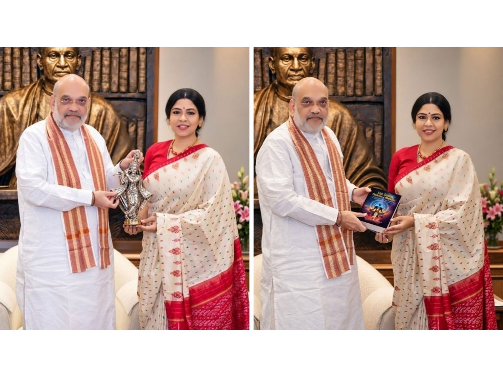 Two-time President Award-winning astrologer, spiritual guide, author and President of World Record of Excellence presents her fifth book and a sacred idol of Lord Krishna