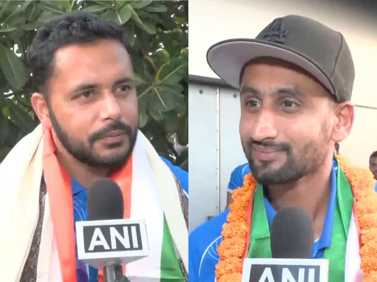 Harmanpreet Singh and Mandeep Singh. (Photo/ANI)