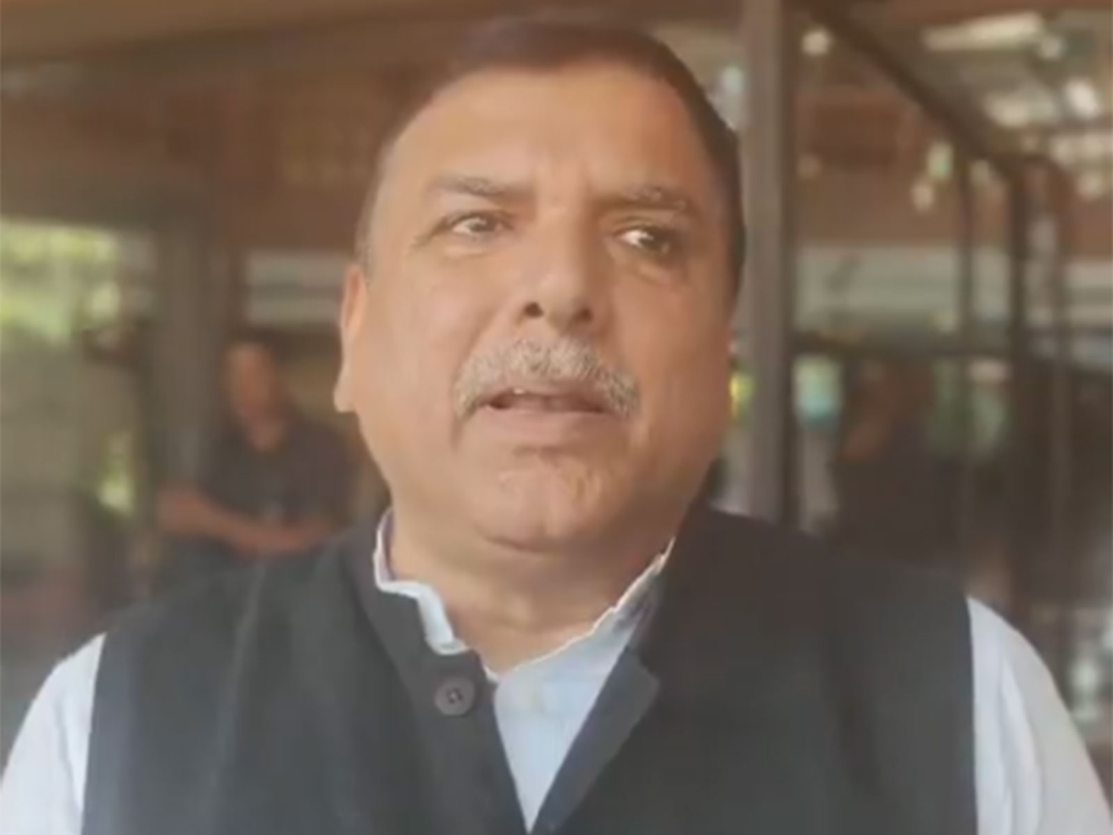 Aam Aadmi Party (AAP) MP Sanjay Singh (Photo/ANI)