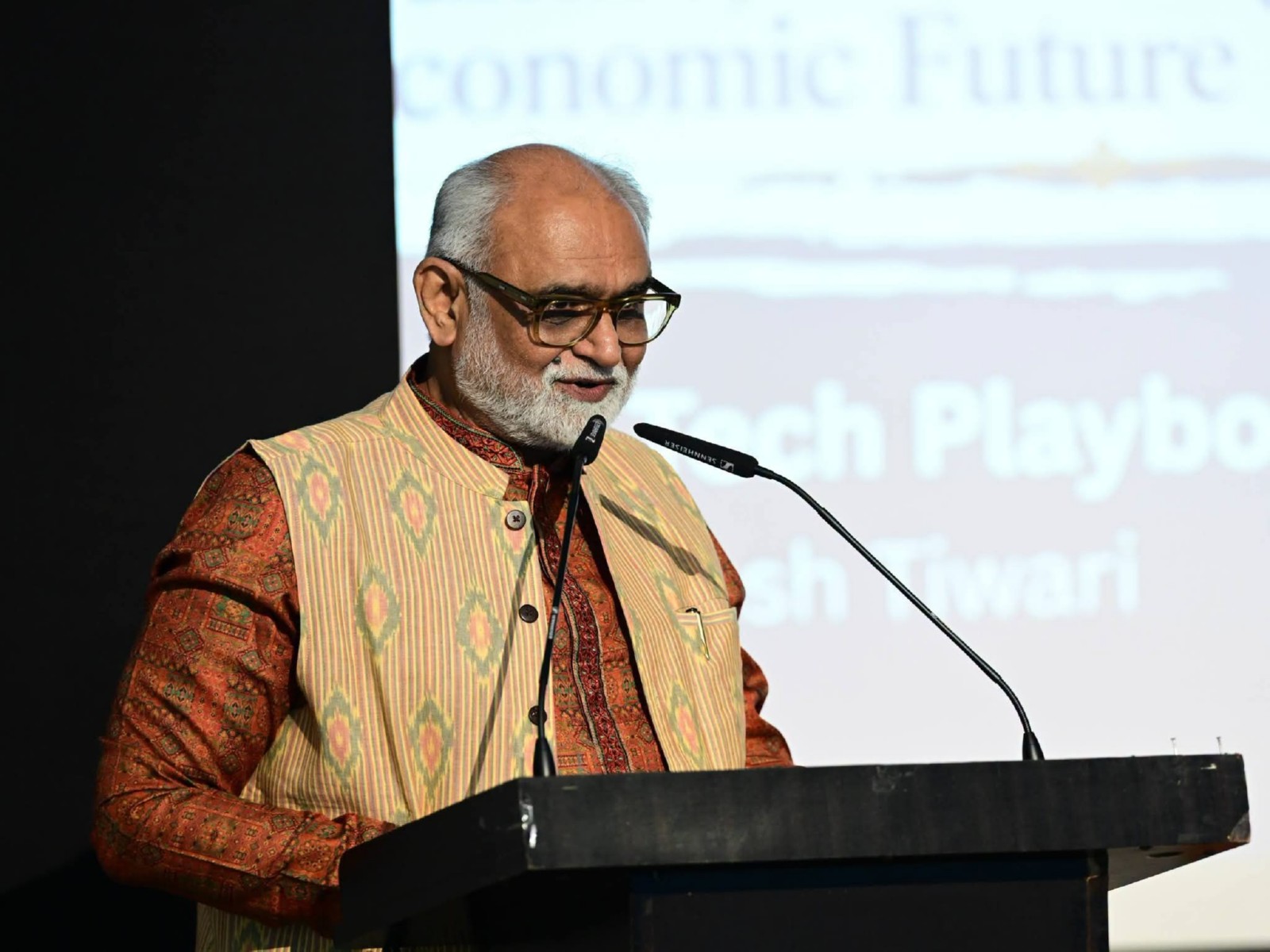 IGNCA Member Secretary Dr Sachchidanand Joshi (Photo/ANI)