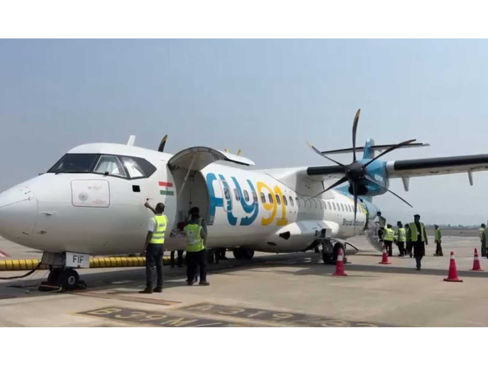 FLY91 begins operations from Navi Mumbai airport (Photo: PRO)
