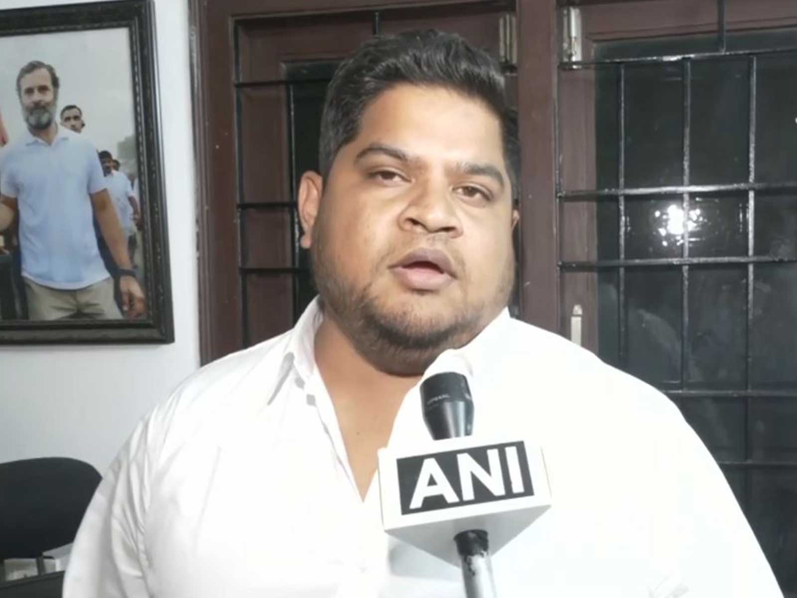 Congress leader Motha Rohith (Photo/ ANI)