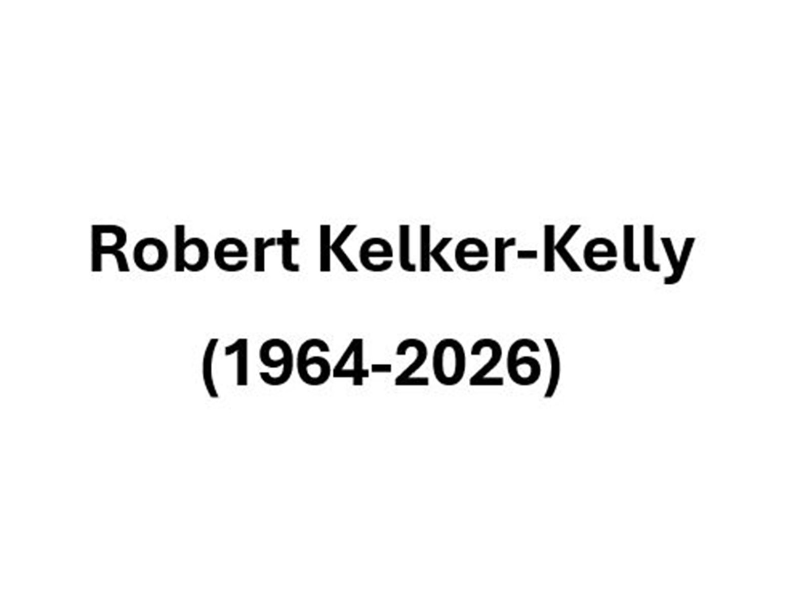 Remembering Robert Kelker-Kelly (Image source: ANI)