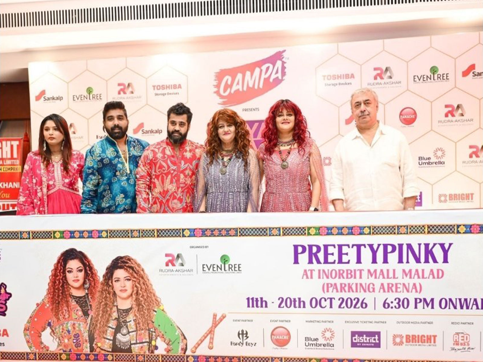 Rudra-Akshar Entertainments & Holidays and Eventree, with Sankalp Entertainment in partnership with Hardyboyz Partyking, bring a new-age Navratri experience to Inorbit, Malad