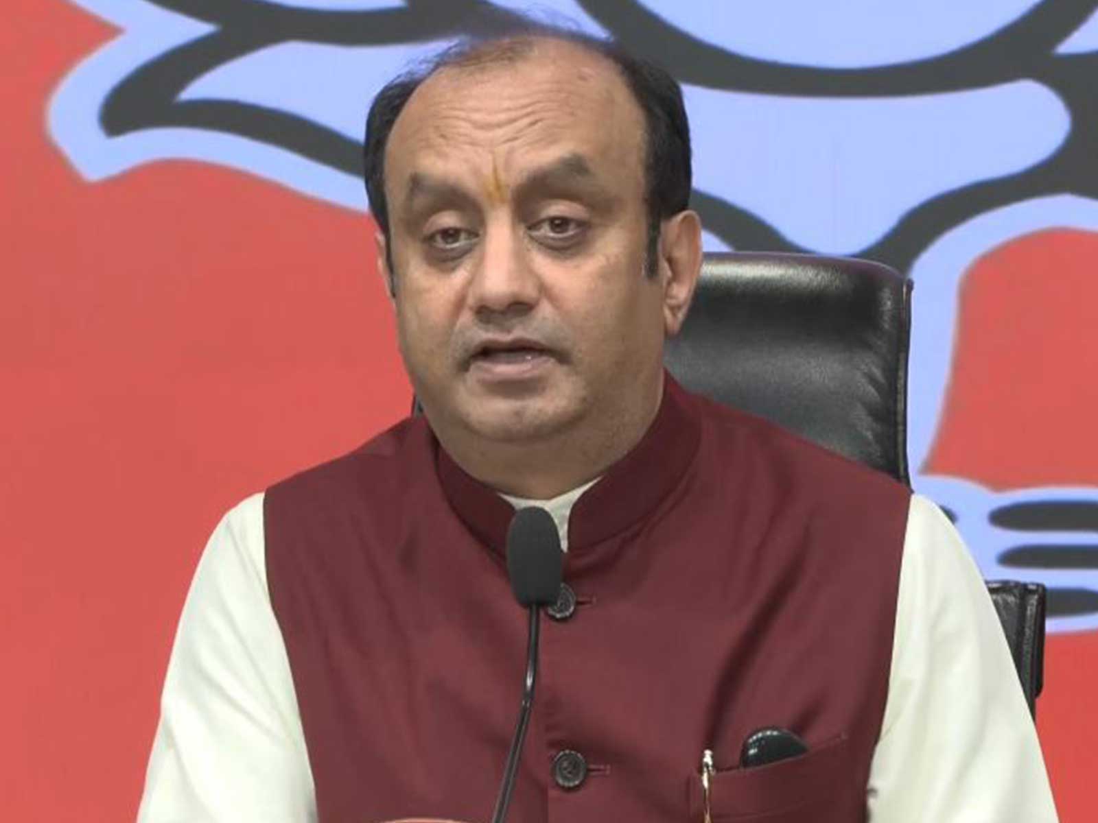BJP National Spokesperson Sudhanshu Trivedi (Photo/ANI)