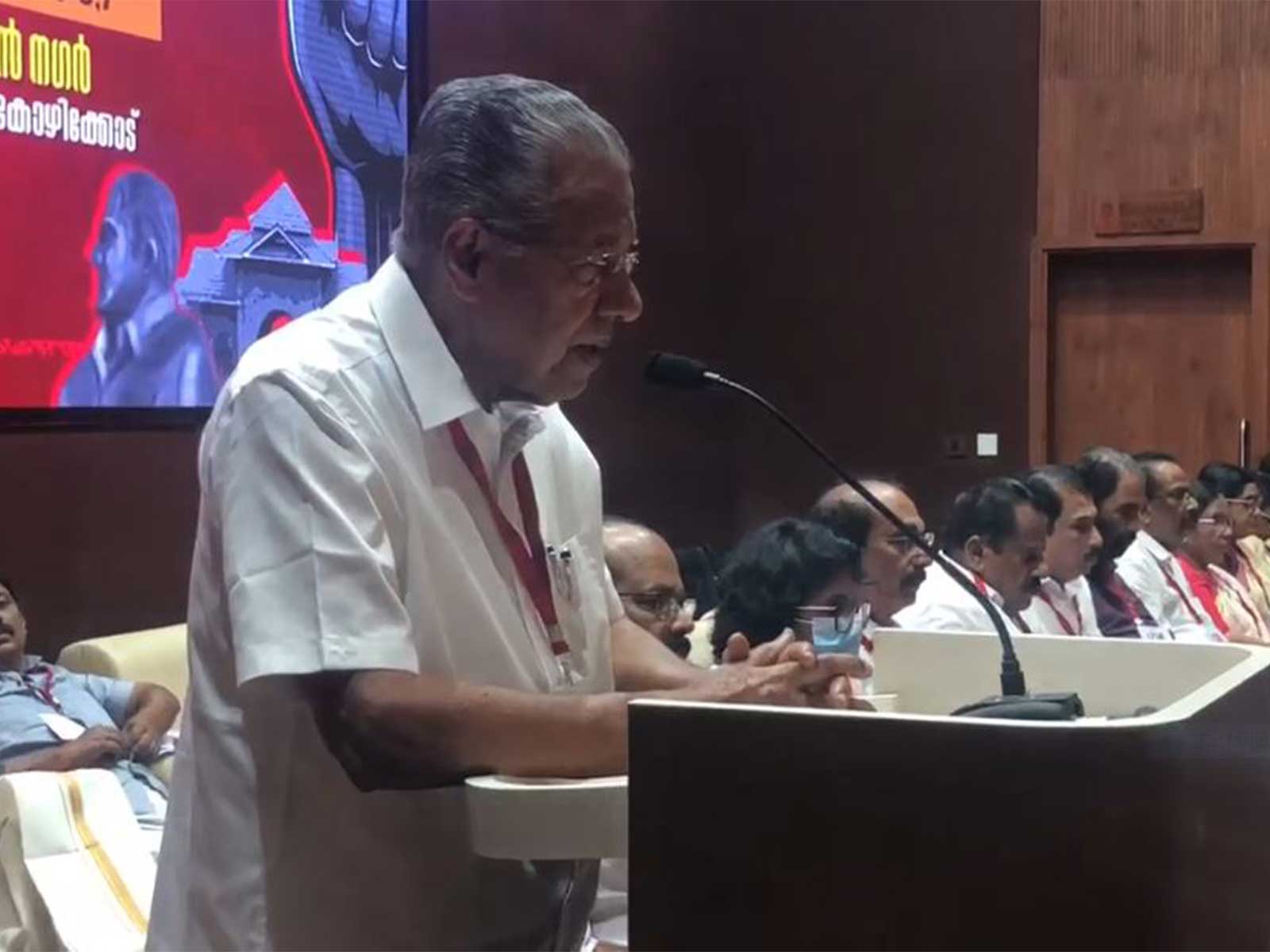 Keralam Leader of Opposition Pinarayi Vijayan (Photo/ANI)