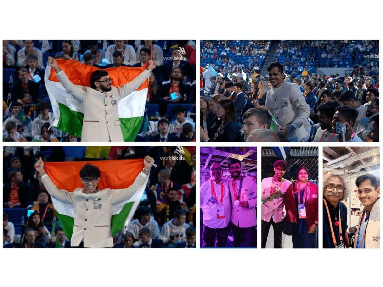 India’s representatives in MESC’s skill disciplines secure two Silver Medals and a Medal for Excellence at WorldSkills Shanghai 2026