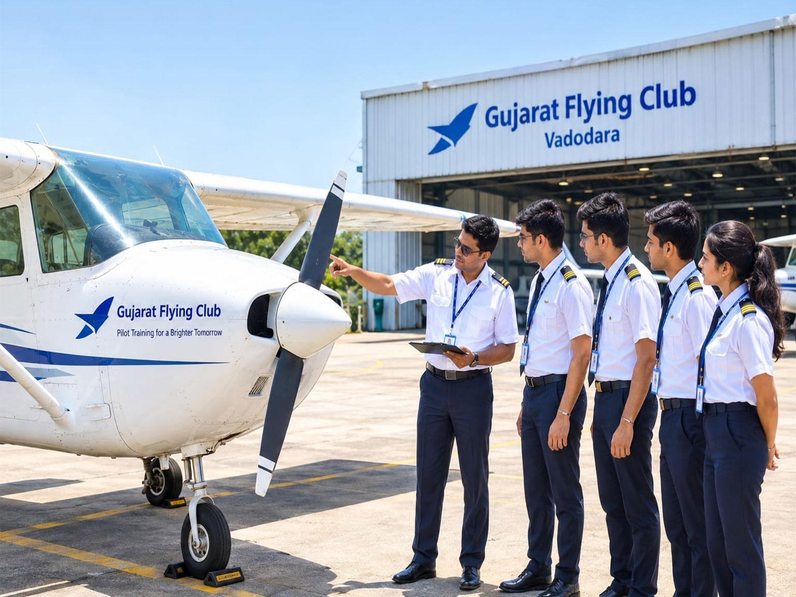 Flying Training Organisations in Gujarat (Photo: Gujarat CMO)