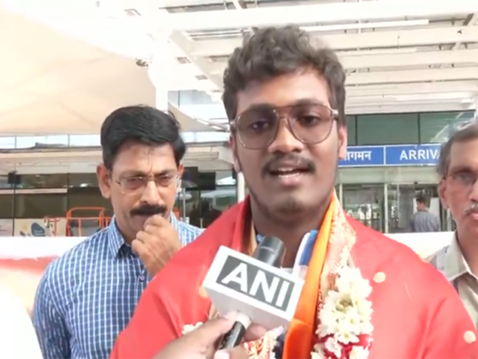 Indian archer Ganesh Mani Ratnam Thirumuru (Photo: ANI)