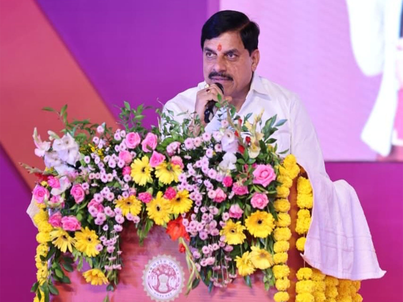 MP CM Mohan Yadav at an event (Photo / X @CMMadhyaPradesh)