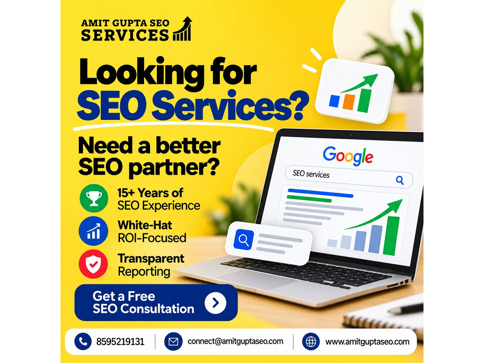 Established in April 2025 and led by SEO professional Amit Gupta, the agency applies white-hat SEO, AEO and GEO practices for search and AI-powered discovery. 