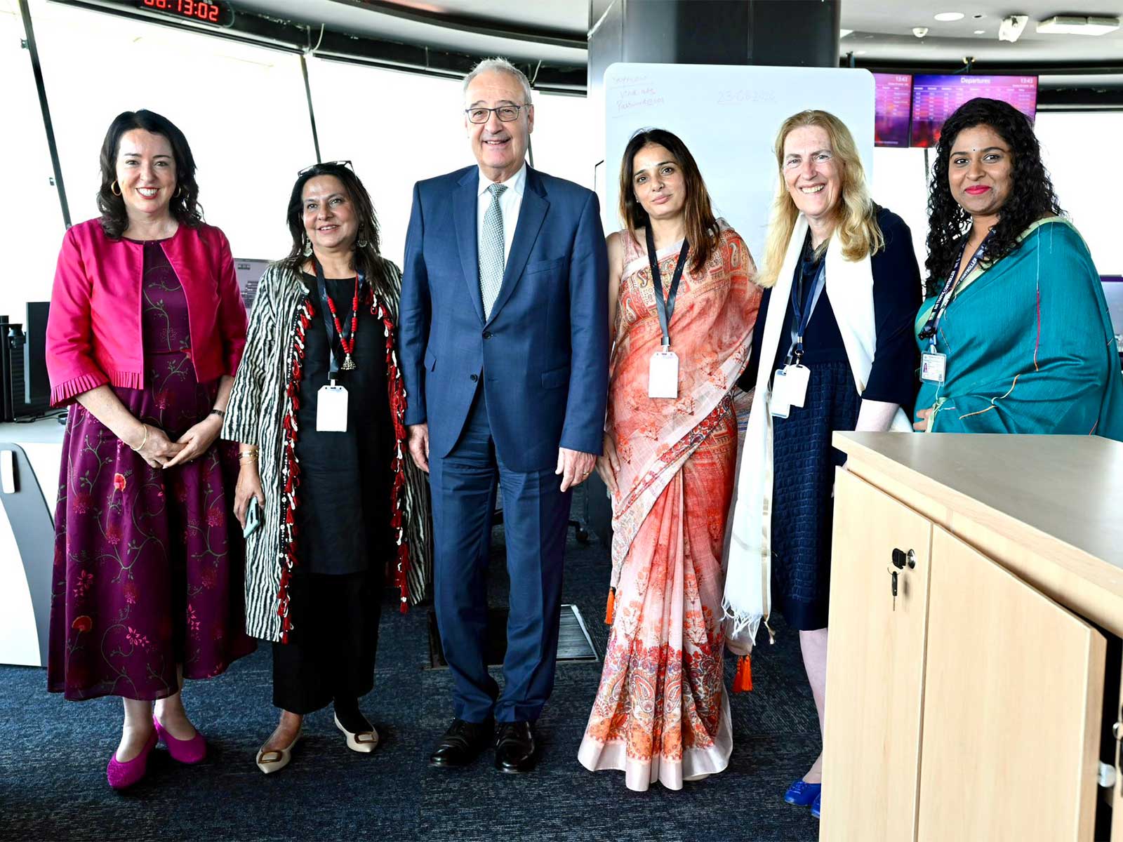 Swiss President Guy Parmelin visits Noida International Airport (Photo/X@ParmelinG)