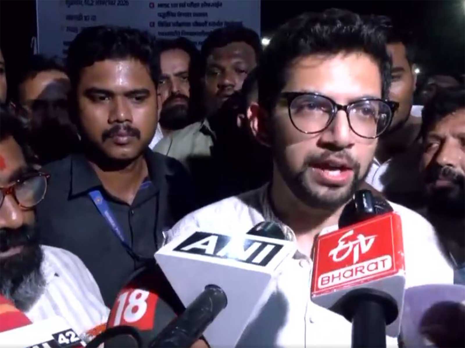 Shiv Sena (UBT) leader Aaditya Thackeray (Photo/ANI)