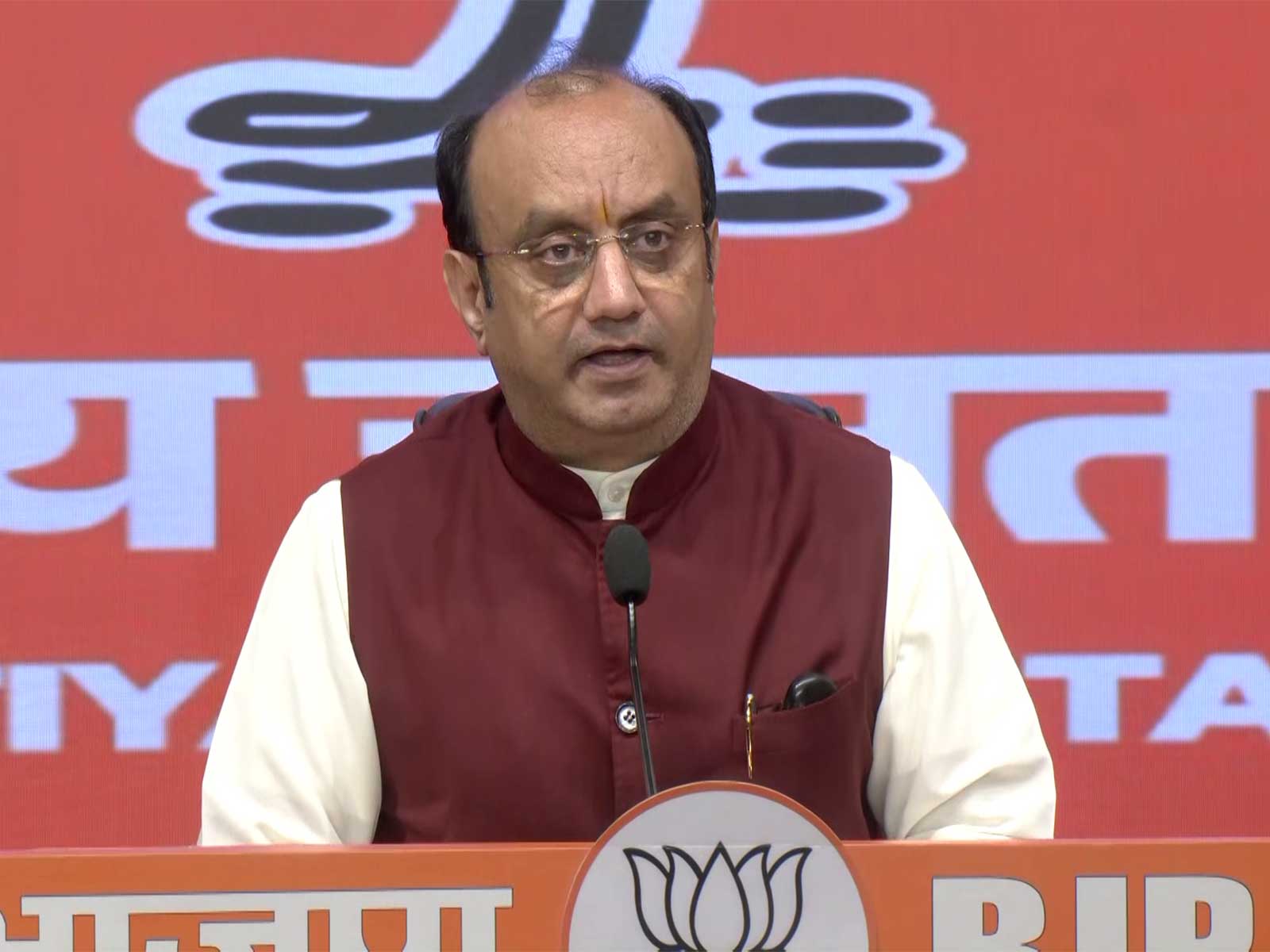  BJP national spokesperson Sudhanshu Trivedi (Photo/ANI)