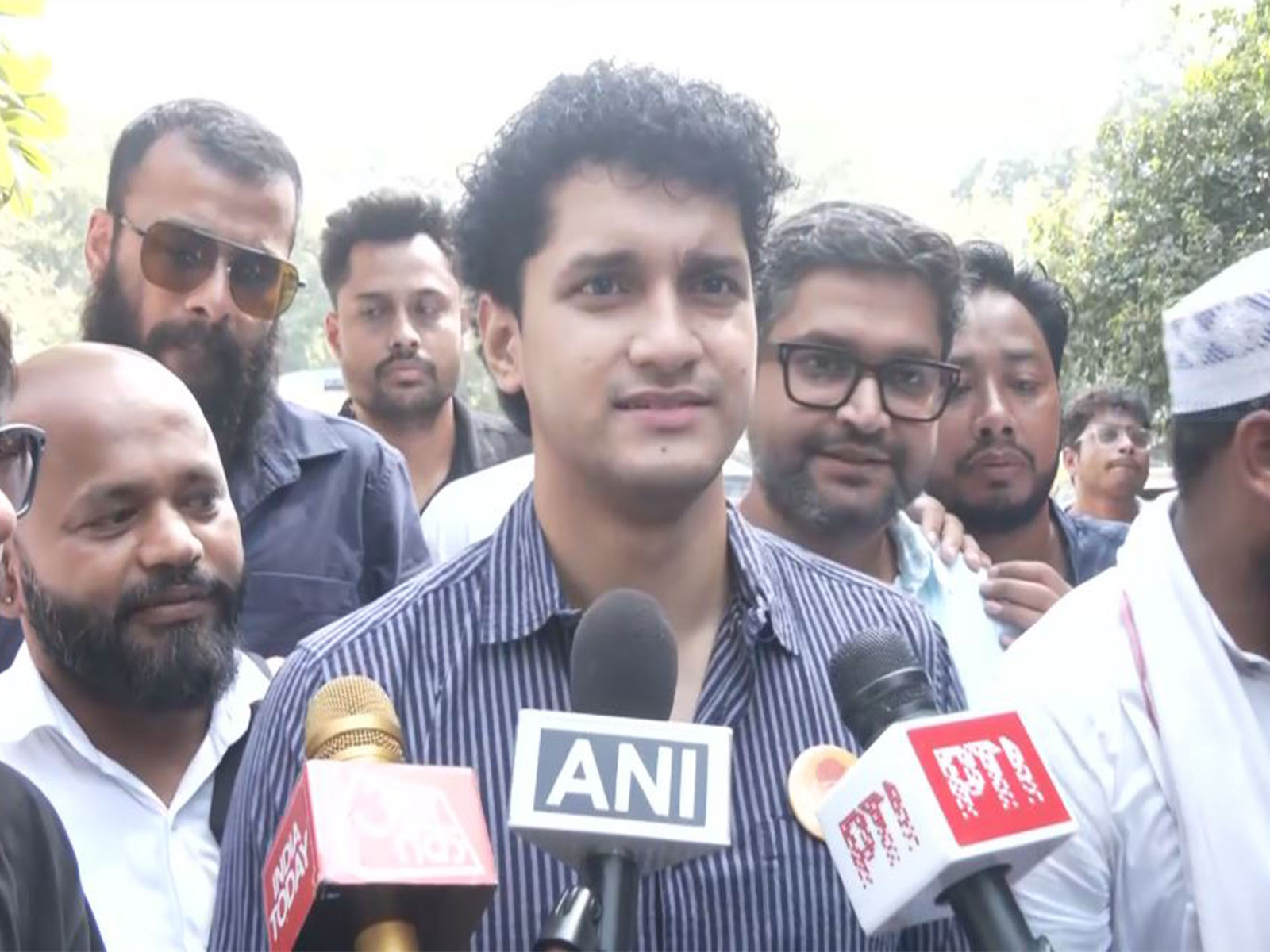 Cockroach Janta Party (CJP) chief spokesperson Saurav Das (Photo/ANI)