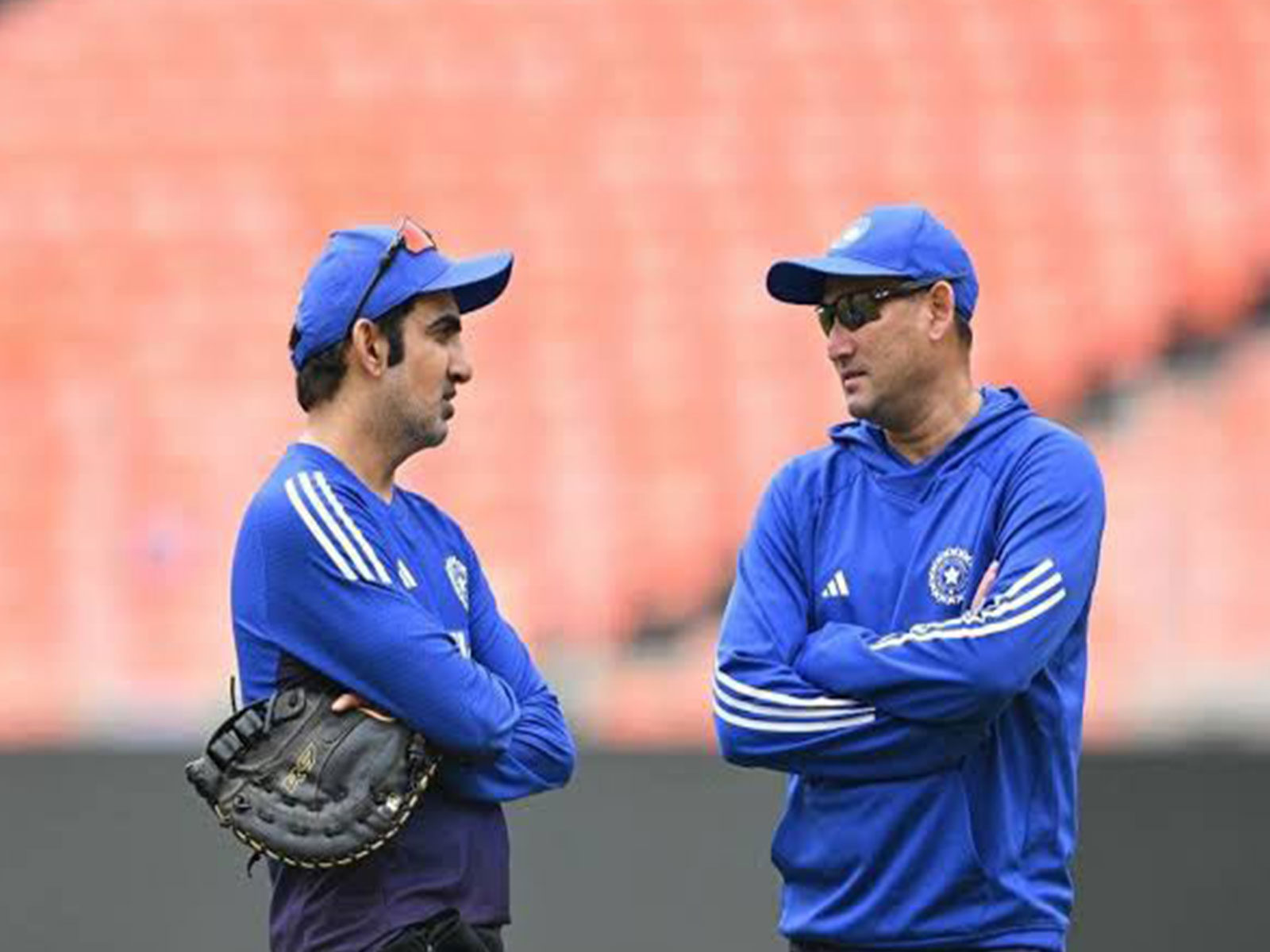 Gautam Gambhir and Ajit Agarkar. (Photo:X/@GautamGambhir)