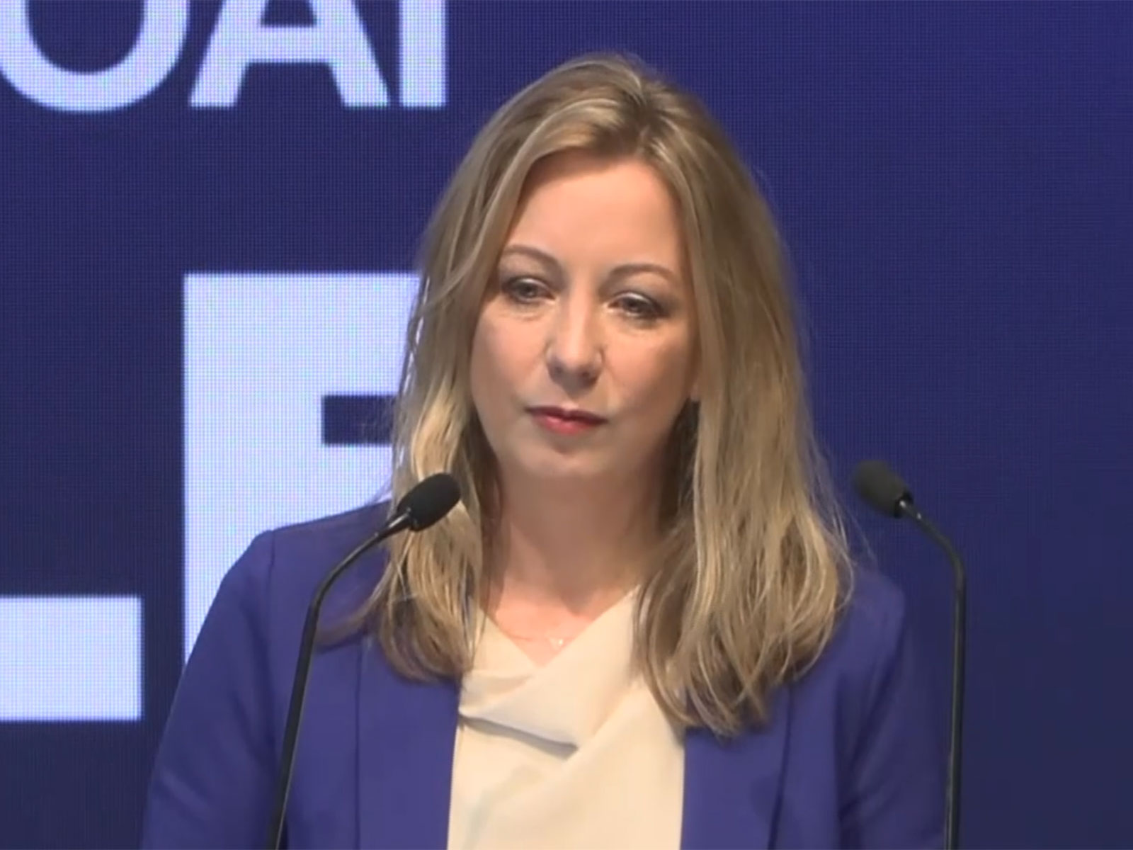Lauren Dreyer, Vice President, Starlink Business Operations, SpaceX (Photo/ANI)