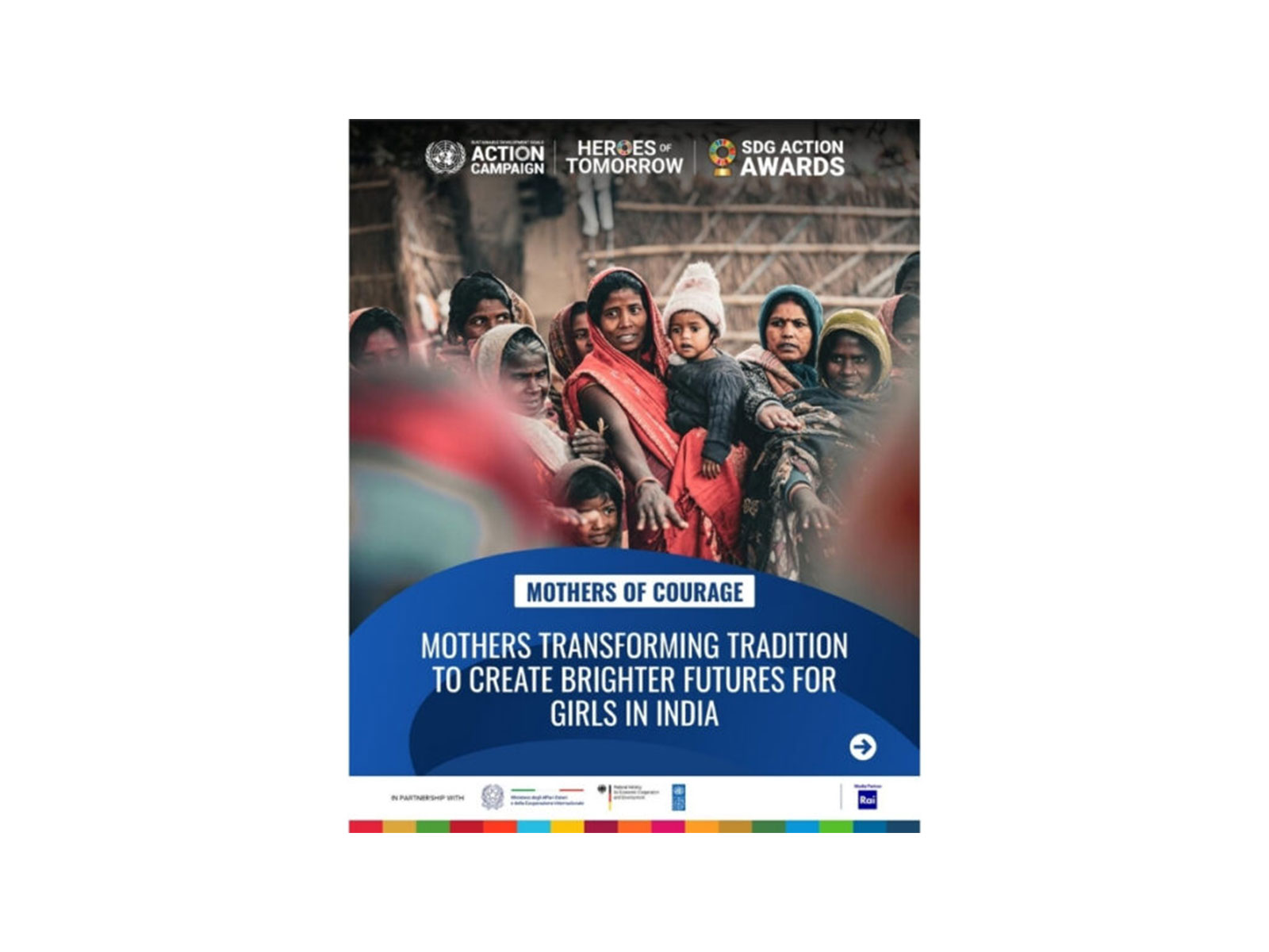 From Bihar's villages to Rome, Mothers of Courage among the finalists at the UN SDG Action Awards 2026.
