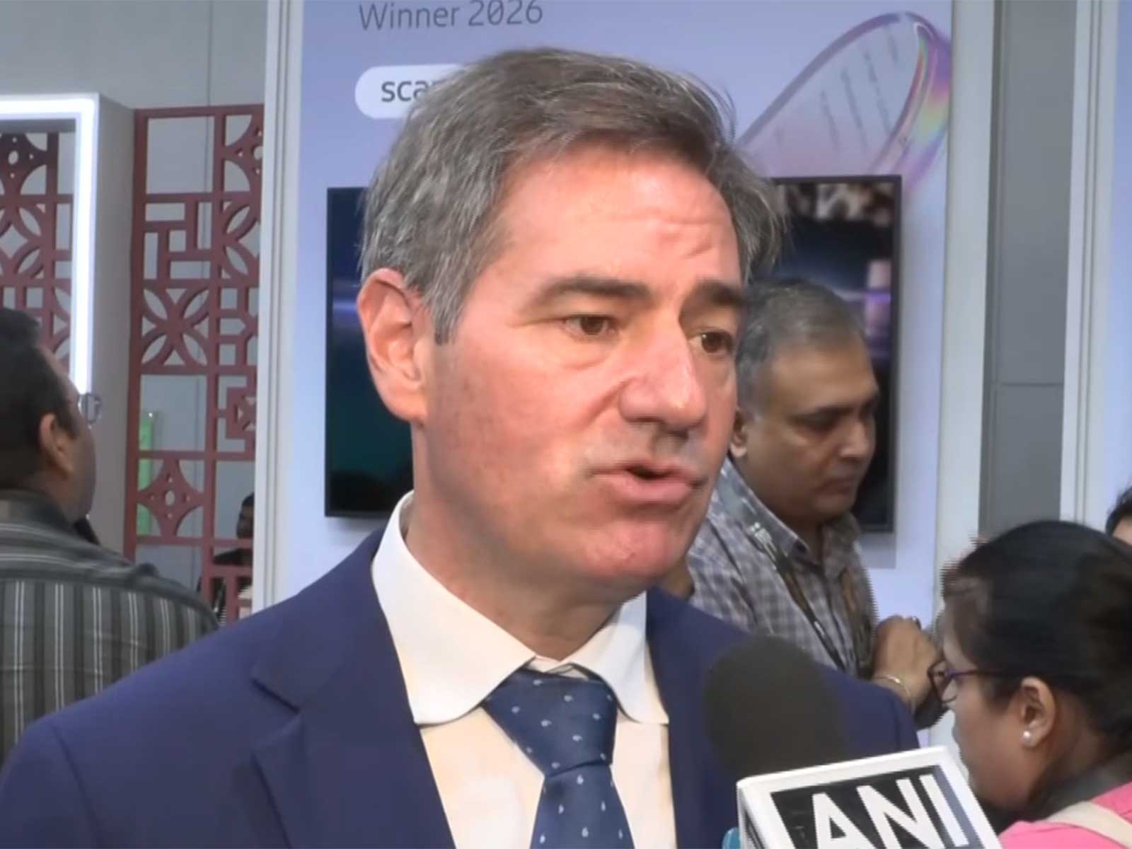 Andres Vicente, Global CEO, Ericsson (Photo/ANI)