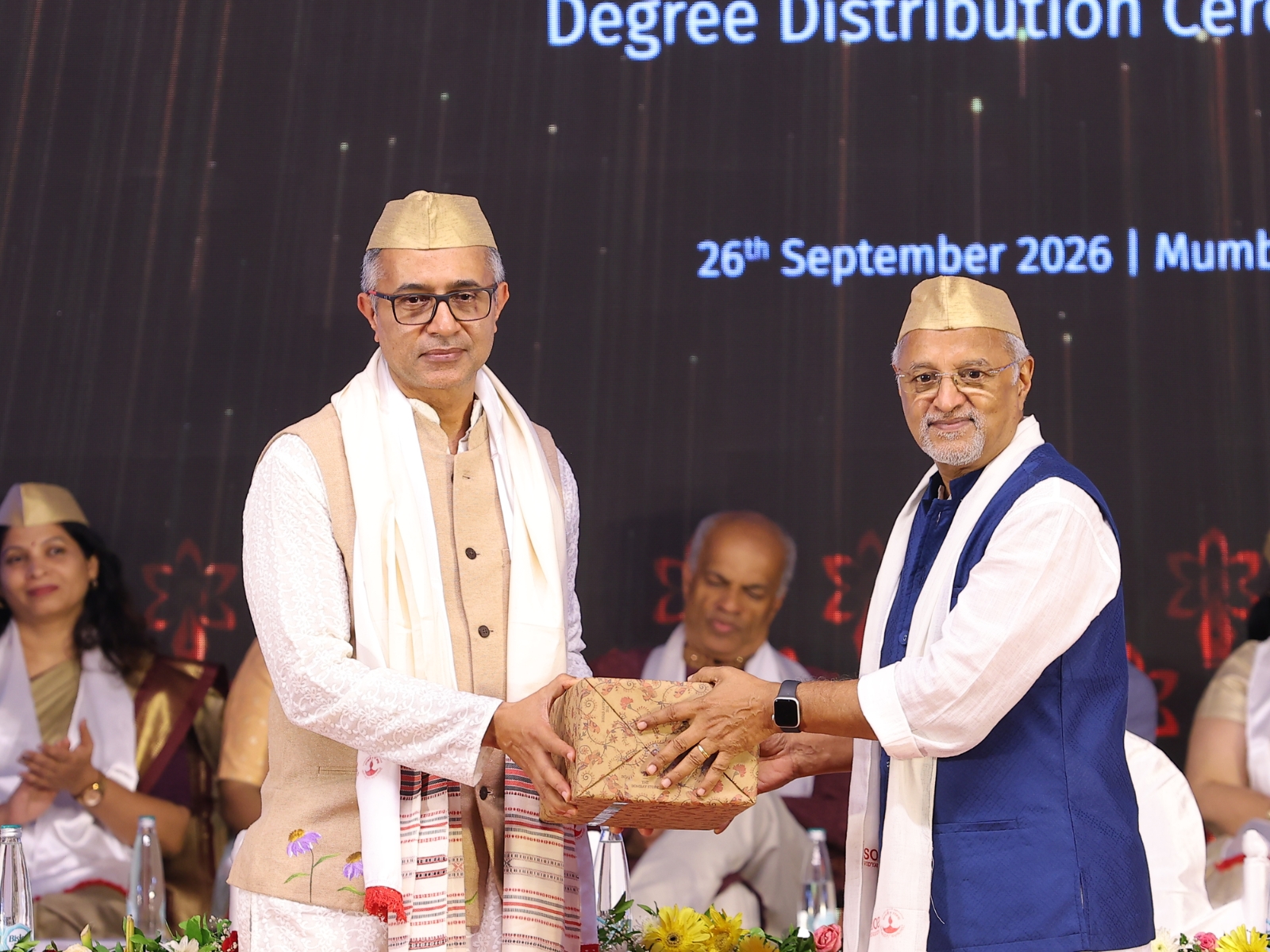 Convocation brings together 1,244 graduating students and working executive MBA students, with alumnus Ashutosh of Kanalytics as the chief guest.