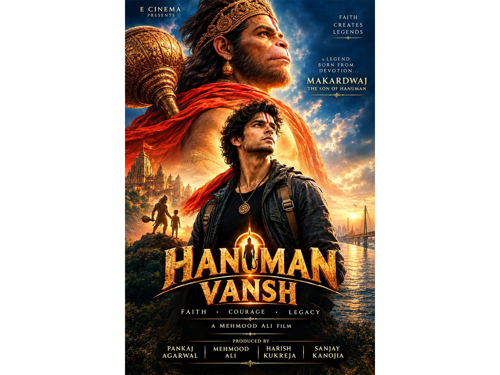 Mehmood Ali Announces “HANUMAN VANSH” — A Grand Mythological Cinematic Venture Set to Begin Filming in Dehradun