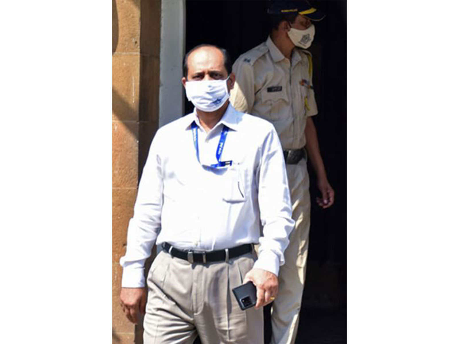 Former police officer Sachin Vaze (File photo/ ANI)