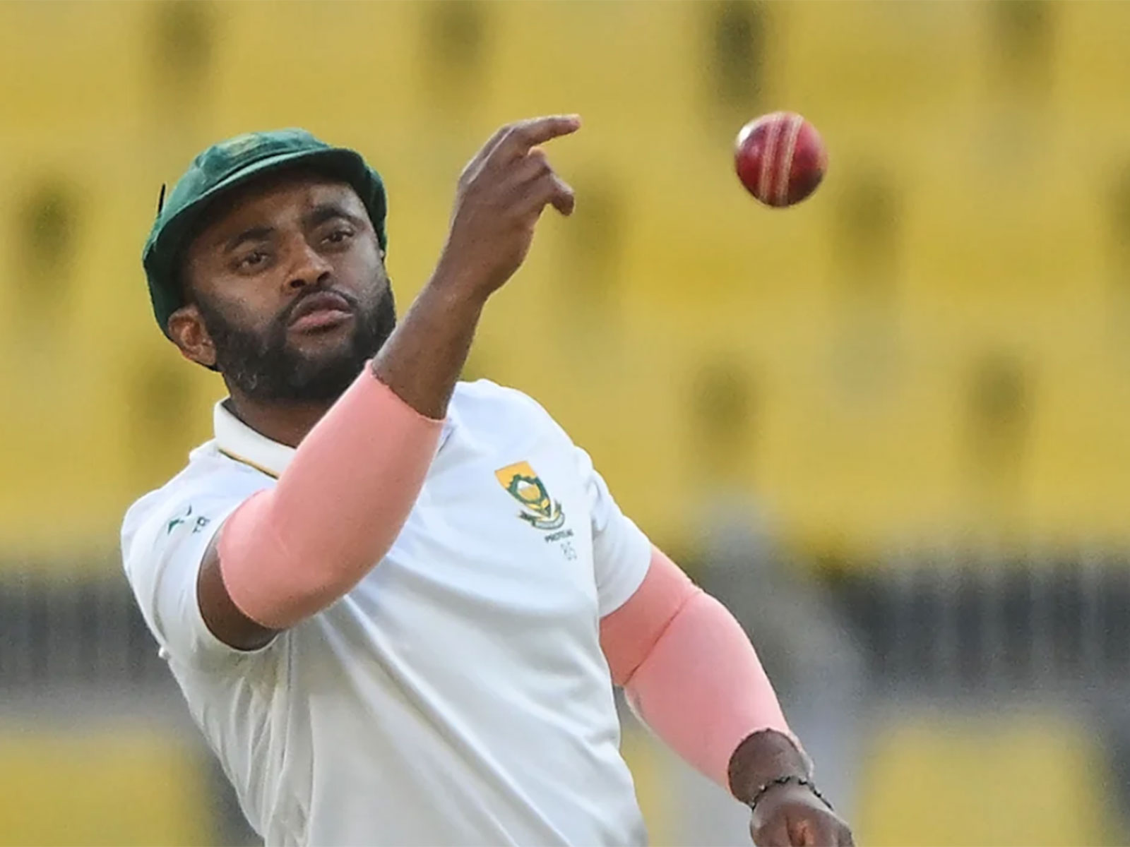 South Africa skipper Temba Bavuma. (Photo: ANI)